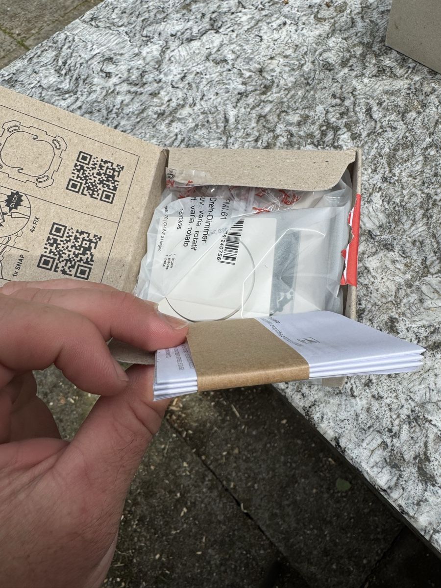 Feller Interruttori: Feller LED Universal Drehdimmer – Nuovo (secondo la descrizione) da Schönenberg ZH venduto da ING8 1