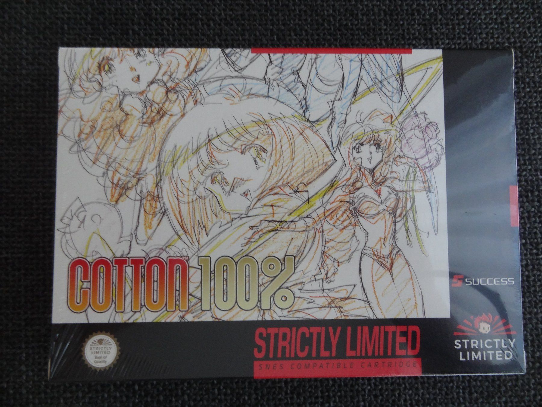 Spiele: Cotton 100% SNES Super Nintendo US-Version Strictly Limited – Neu und originalverpackt aus Lyss von Famicom