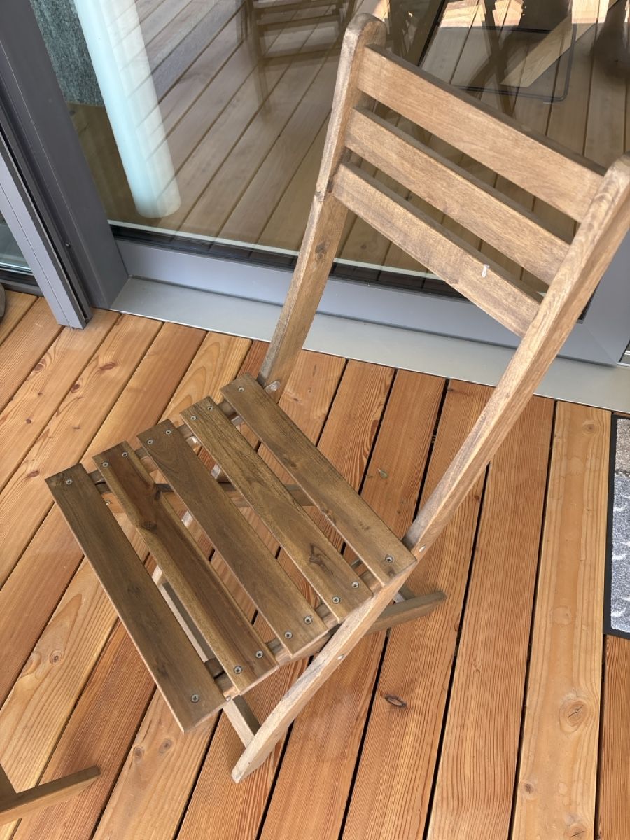 Set de table et chaises: Gartentisch und 2 Stühle – D'occasion à Wettingen par thomasito01