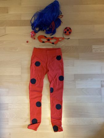 Ladybug Kostüm, Grösse 134/140, Fasnacht oder Halloween