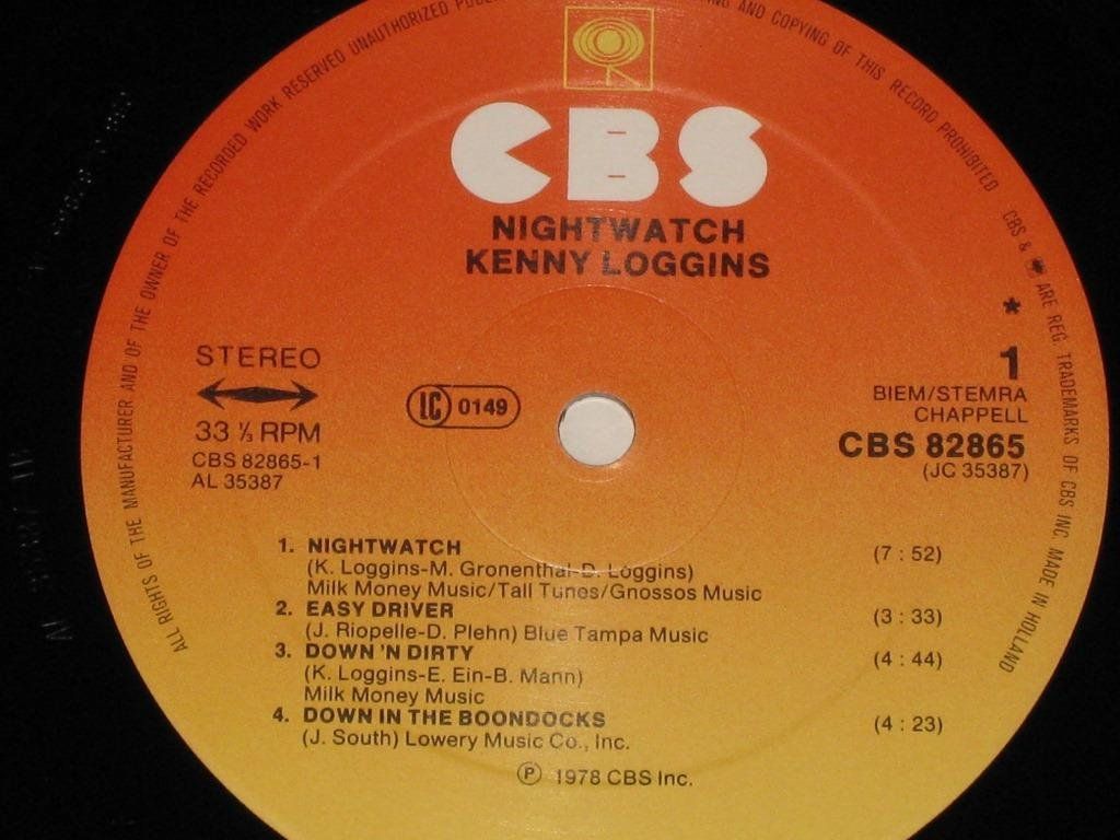 Dischi in vinile: LP - KENNY LOGGINS - NIGHTWATCH – Usato da Steckborn venduto da Quo7 1