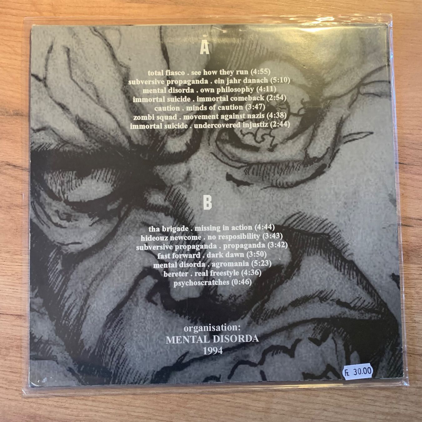 Dischi in vinile: Brainkilla - European Hardcore.../ OG GER 1994 EX/EX – Usato da Gals venduto da Diskopatshop 1