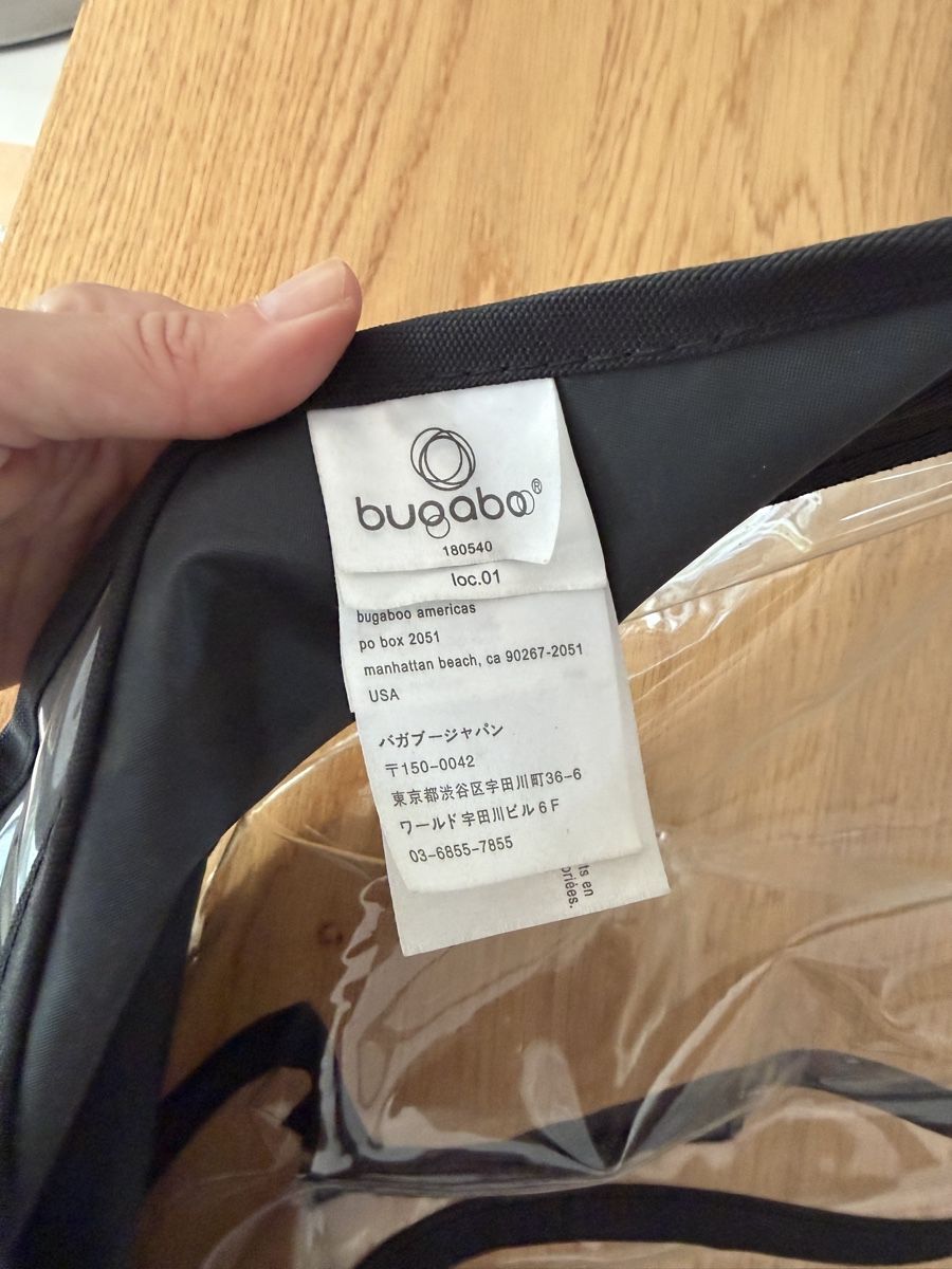 Bugaboo Carrozzine: Regenverdeck Bugaboo Donkey Regenschutz – Usato da Allschwil venduto da SonjaMy 2