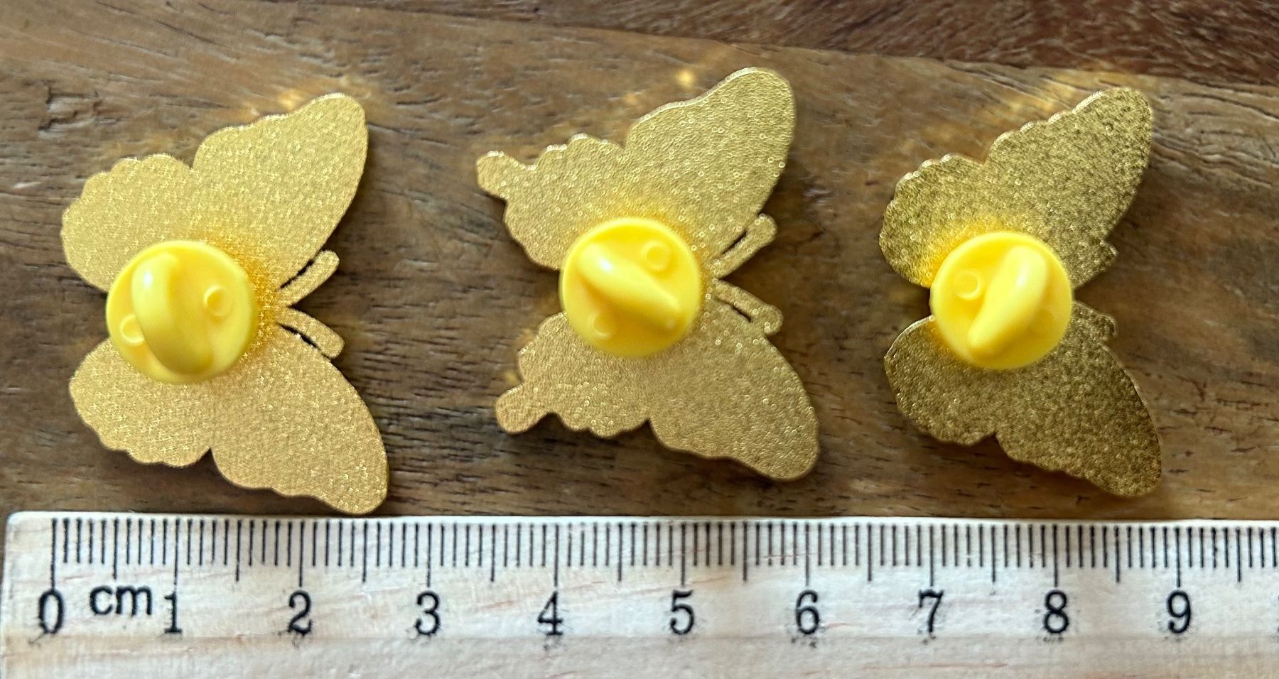 Plaketten & Abzeichen: Set 3x Pin Schmetterling – Neu und originalverpackt aus Geneve von vane267 2