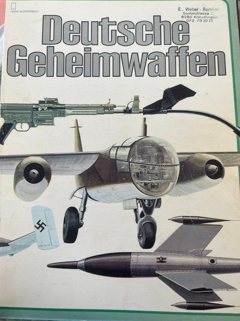 Libri: DEUTSCHE GEHEIMWAFFEN  - 2. WELTKRIEG – Usato da Romanshorn venduto da Knut4