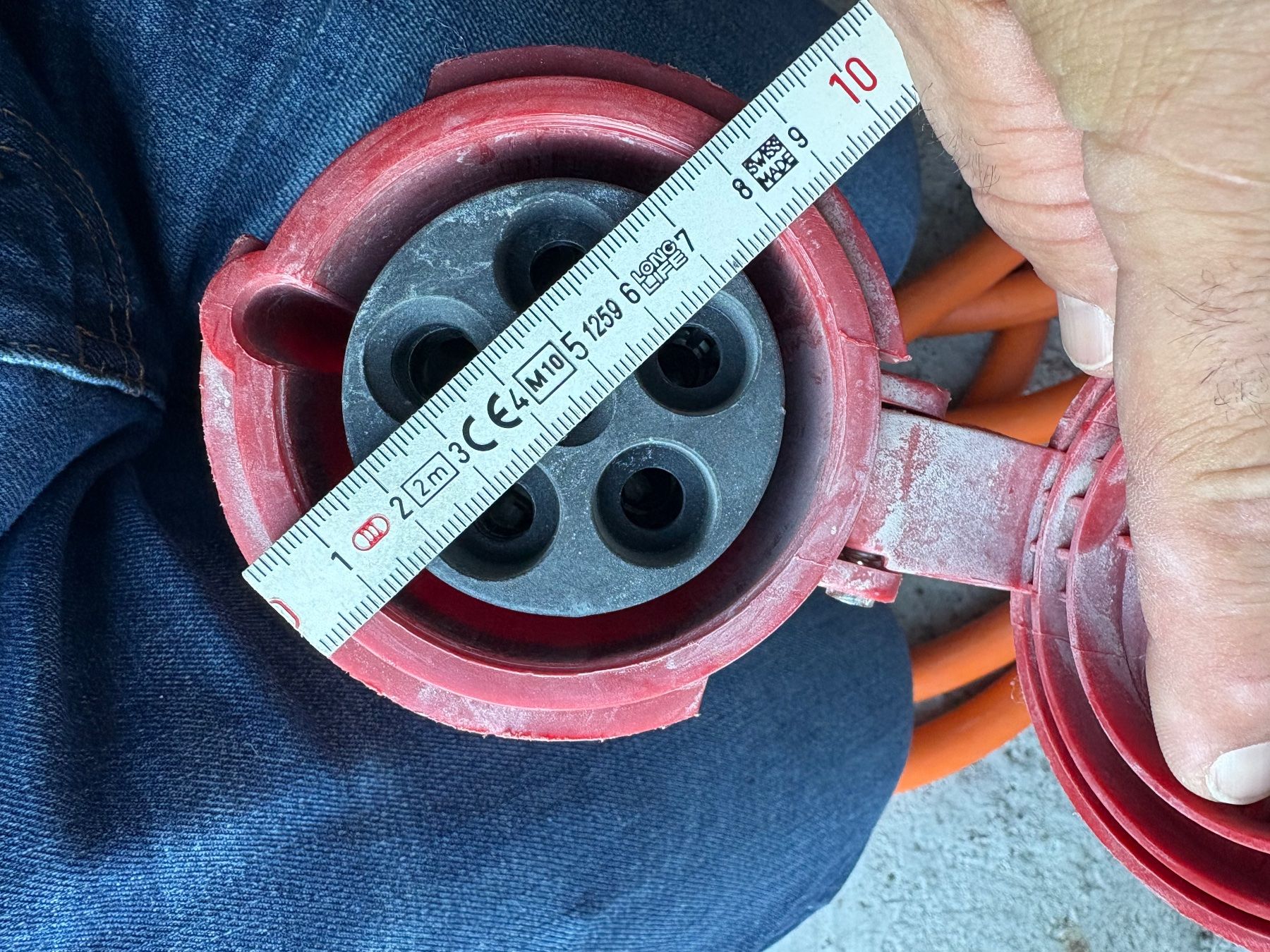 Cavi: Starkstromkabel orange gebrauchter Zustand – Usato da Richterswil venduto da Martin01016 5