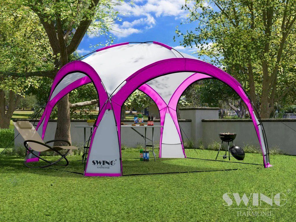 Tentes & Pavillons: LED Event Pavillon 3,60 m Pink – Neuf avec emballage d'origine à Bottighofen par zaap 1