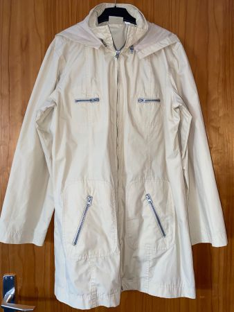 Trench beige avec capuche - taille 40