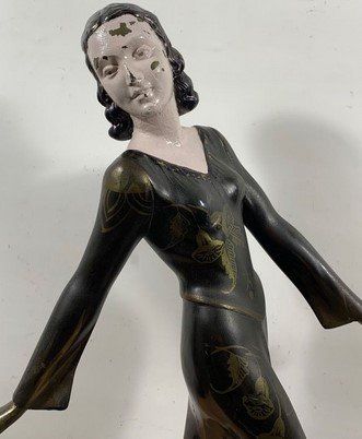 Statuette: Skulptur Art Deco Stil – Usato da Pfeffingen venduto da Usgsuechts 2