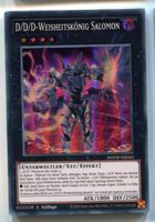 Yu-Gi-Oh! D/D/D Weisheitskönig Salomon Super Rare DOOD-DE043