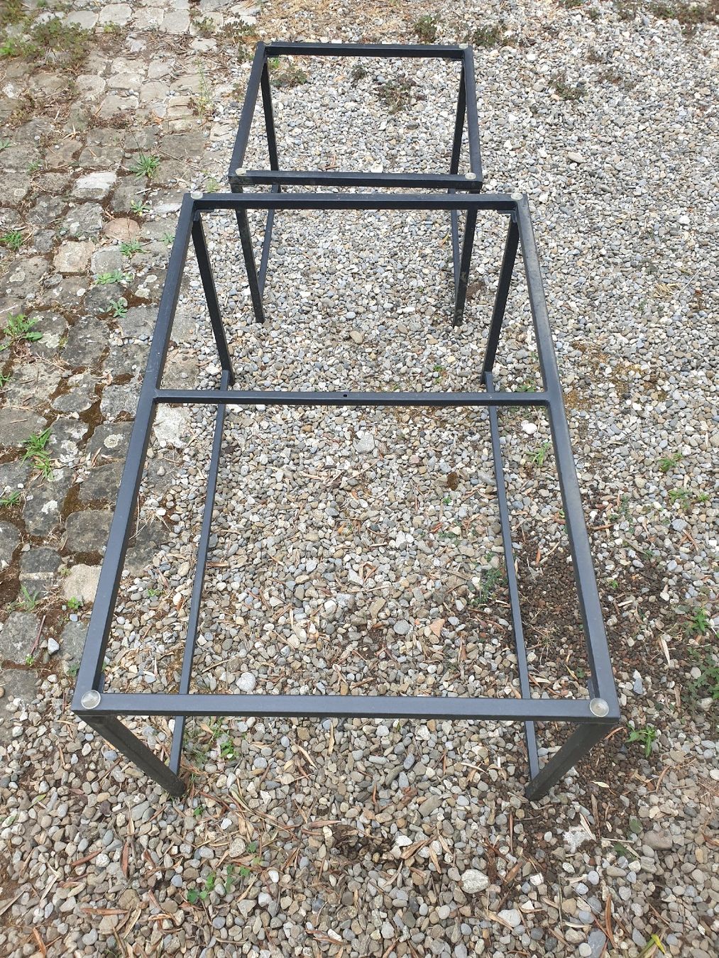 Tischset: Couchtisch Metall Glas schwarz gebraucht – Gebraucht aus Bern von jspreng 3