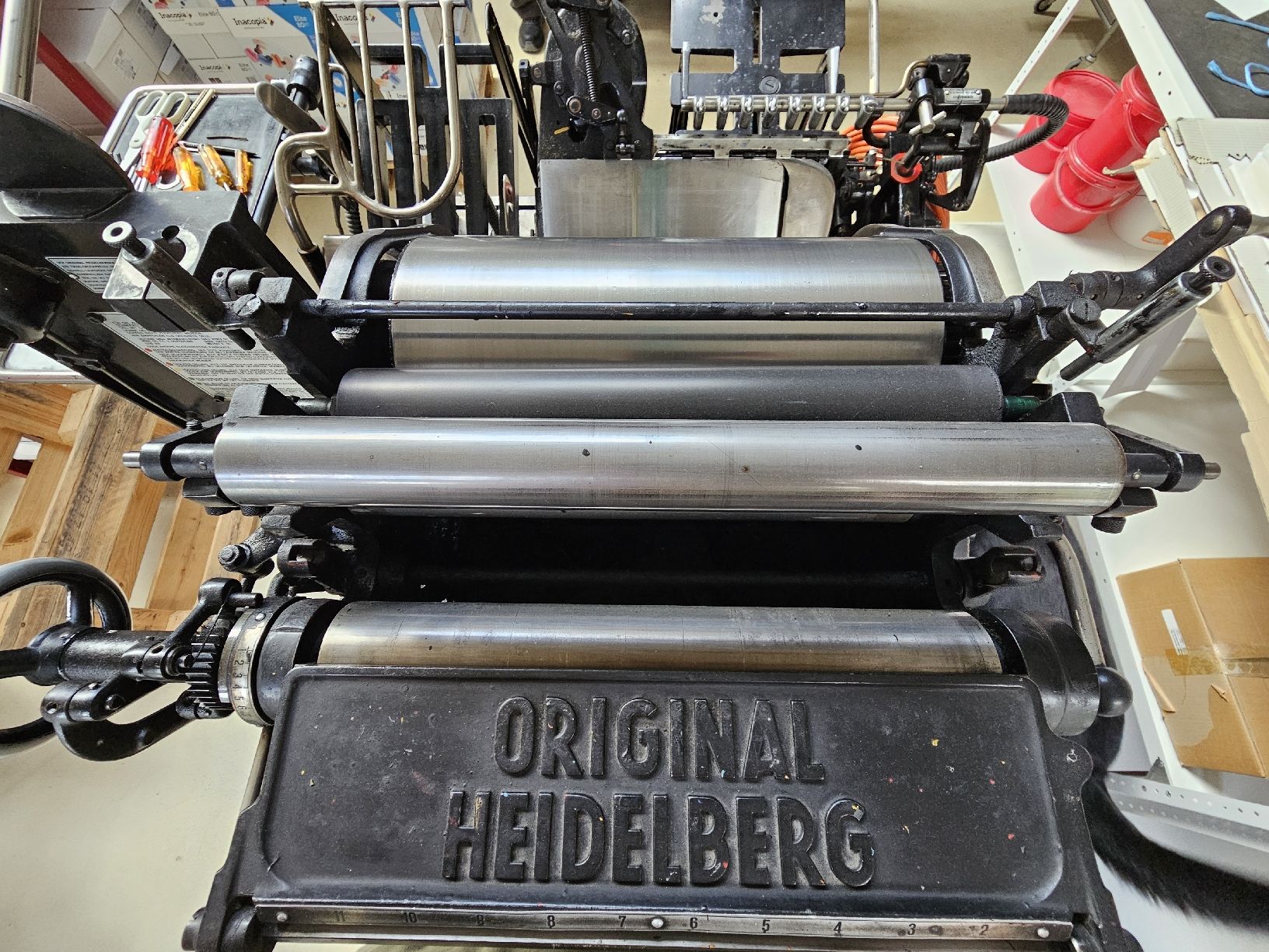 Heidelberg Tutte le macchine: Original Heidelberger Tiegel – Usato da Meisterschwanden venduto da Hummer21 5