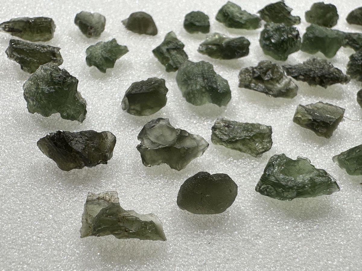 Minerali & Pietre curative: Moldavite 40 Stk./40g – Nuovo (secondo la descrizione) da Jona venduto da Moldavitsammler 2