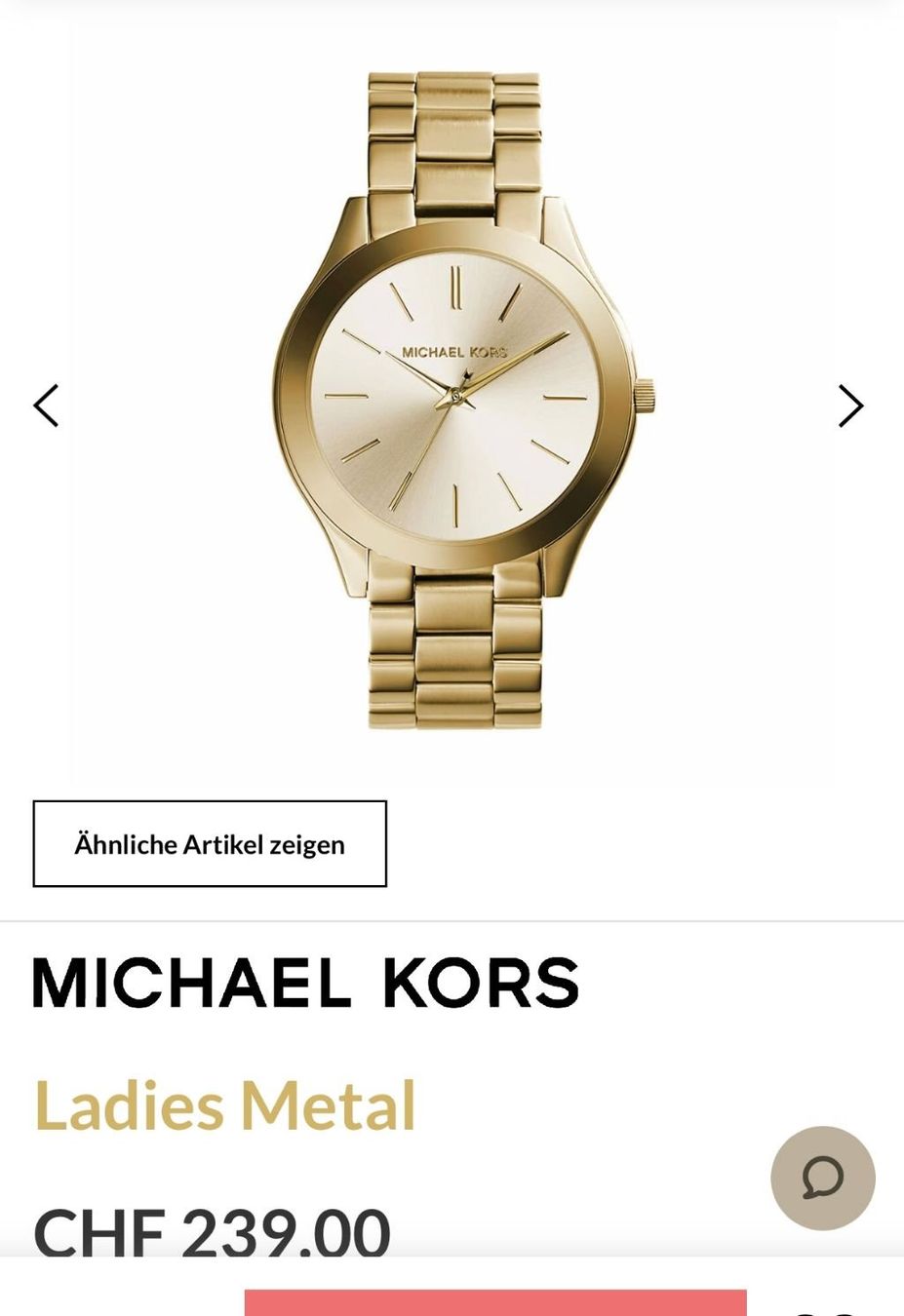 Michael Kors Orologi: Damen Uhr Michael Kors – Usato da menziken venduto da Roc3