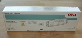 Original Oki ES8431, Oki ES8441 yellow Toner, 44844513