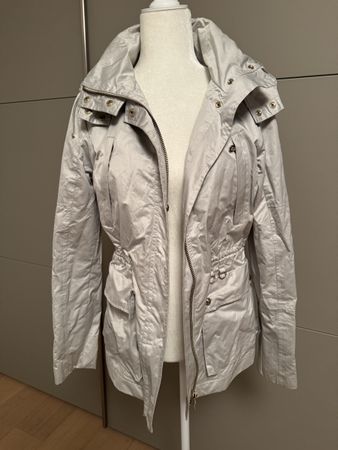 Zara Woman Silver Parka, Gr. S