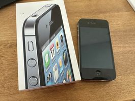 Apple iPhone 4S 16GB schwarz mit iCloud Sperre