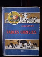 LA FONTAINE FABLES CHOISIES Livre ancien (1900 -1930)