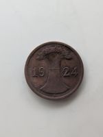 Münze Deutsches Reich 2 Rentenpfennig 1924 