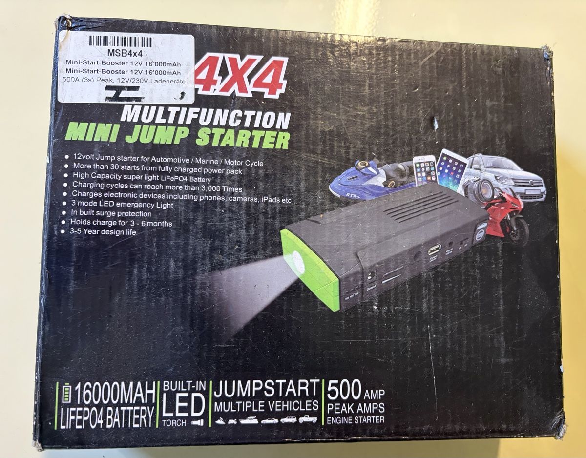 Caricabatterie: Startbooster – Usato da Seftigen venduto da dolisprint