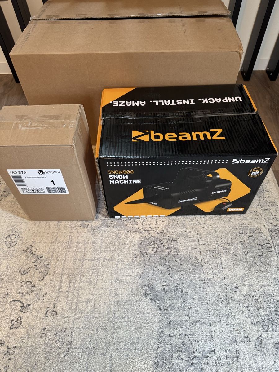 Tutte le macchine: BeamZ Schneemaschine Snow900 W – Nuovo e nell'imballaggio originale da Belp venduto da ch1999 5