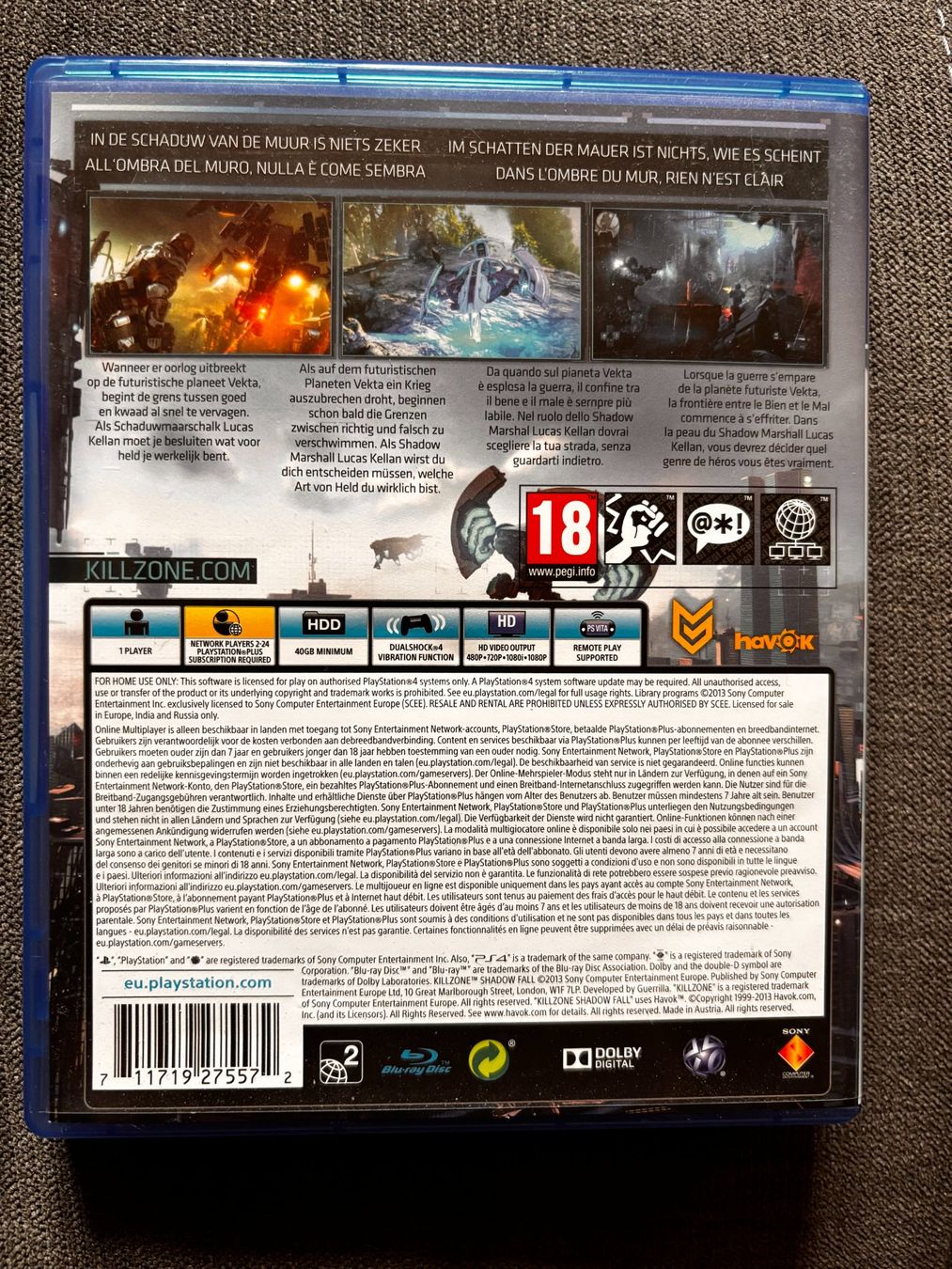 Spiele: PS4 Killzone Shadow Fall – Neu (gemäss Beschreibung) aus St. Niklaus VS von np8_lsg2 2