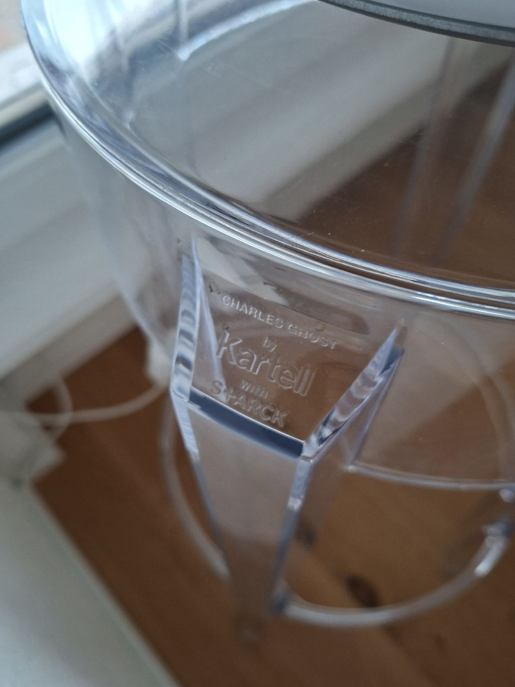 Kartell Sgabelli: Kartell Charles Ghost, Tabouret, H. 75 – Usato da Evilard venduto da emi_r6cd 3