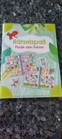 Rätselbuch "Finde den Fehler" für Kinder neu