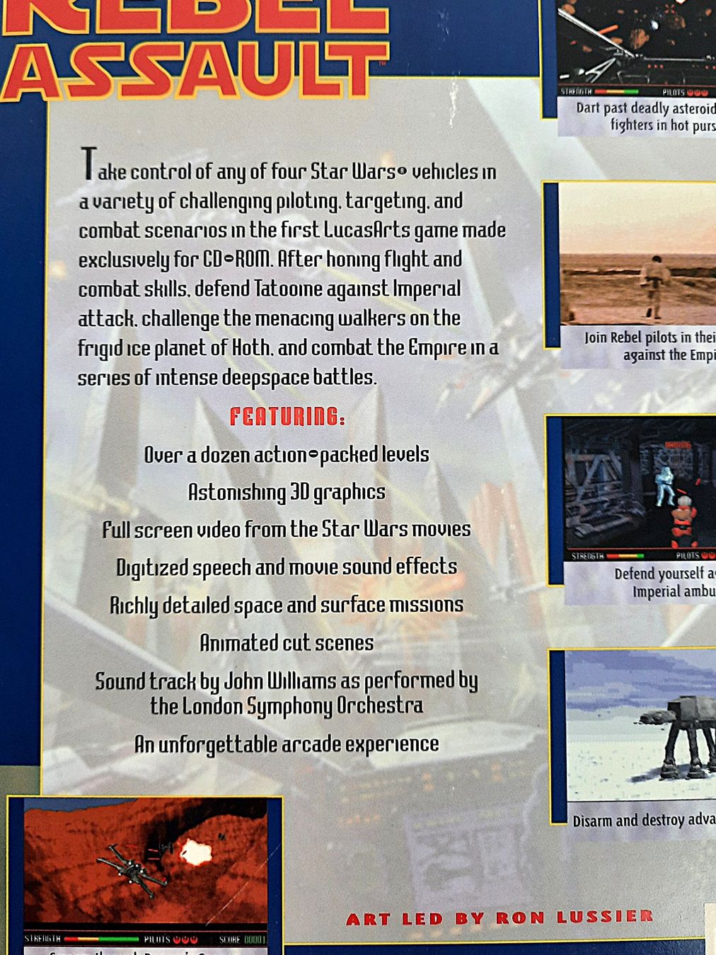 Giochi: STAR WARS: Rebel Assault – Usato da Beinwil am See venduto da Restwert_Beinwil 2