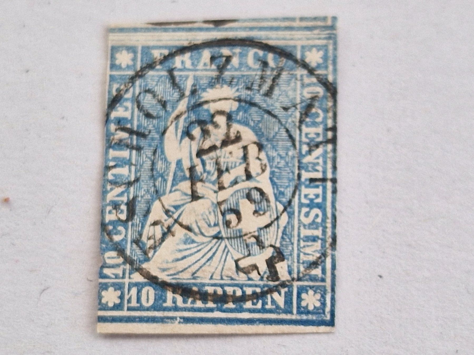 Tutti i francobolli: Strubel 23C, ESCHOLZMATT, ab 1.- – Usato da Burgdorf venduto da Glossy01