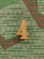 Ord. 1869–1898 Nummer 4 zu Tschako, Gold, Variante 2