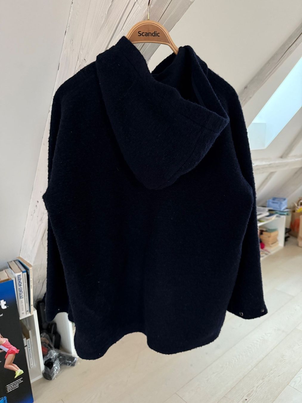 Peak Performance Maglioni & Felpe: Peak Performance Fleecepullover mit Kapuze, Dunkelblau, Gr S – Usato da Unterägeri venduto da Lerchemeerenge 1