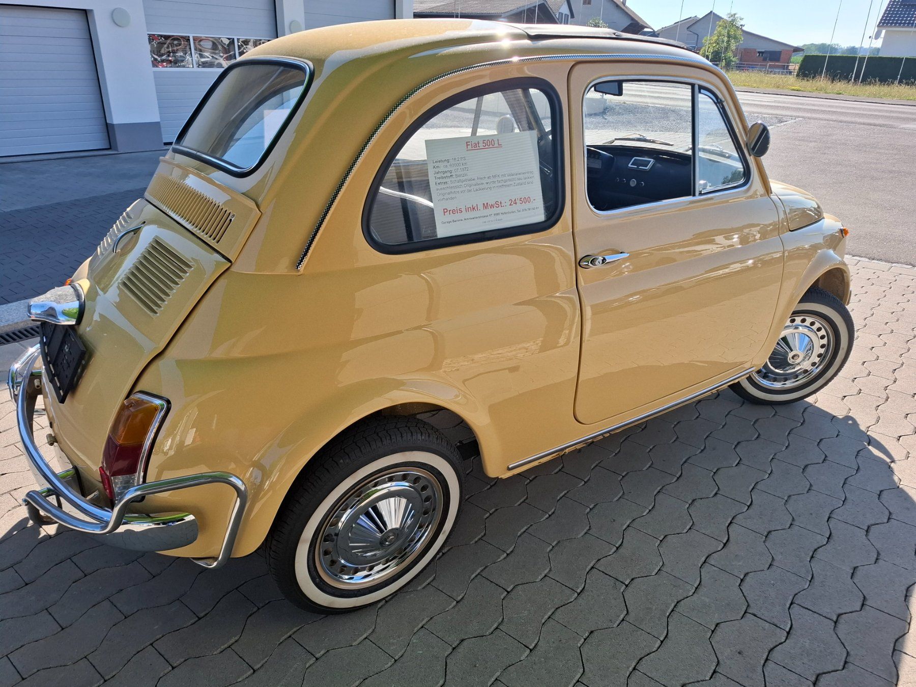 Fiat Automobili: Fiat 500 L aus 1972 – Usato da Hefenhofen venduto da Garage_Barone 2
