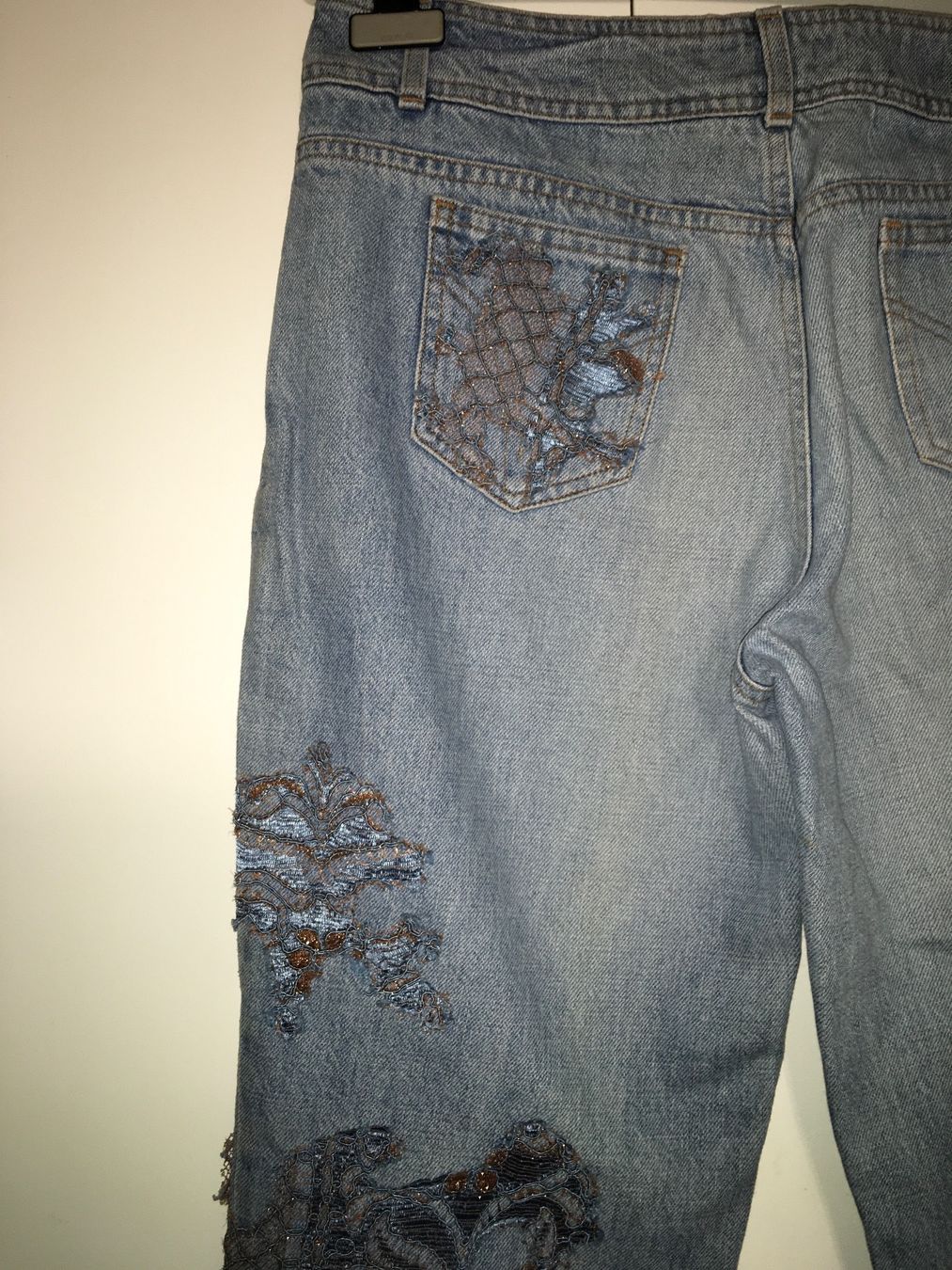 Jeans: Roccobarocco Jeans 39 D Stickereien – Gebraucht aus Zug von smile060 4