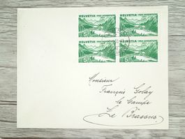 TR105 Enveloppe Suisse + Timbre 1932