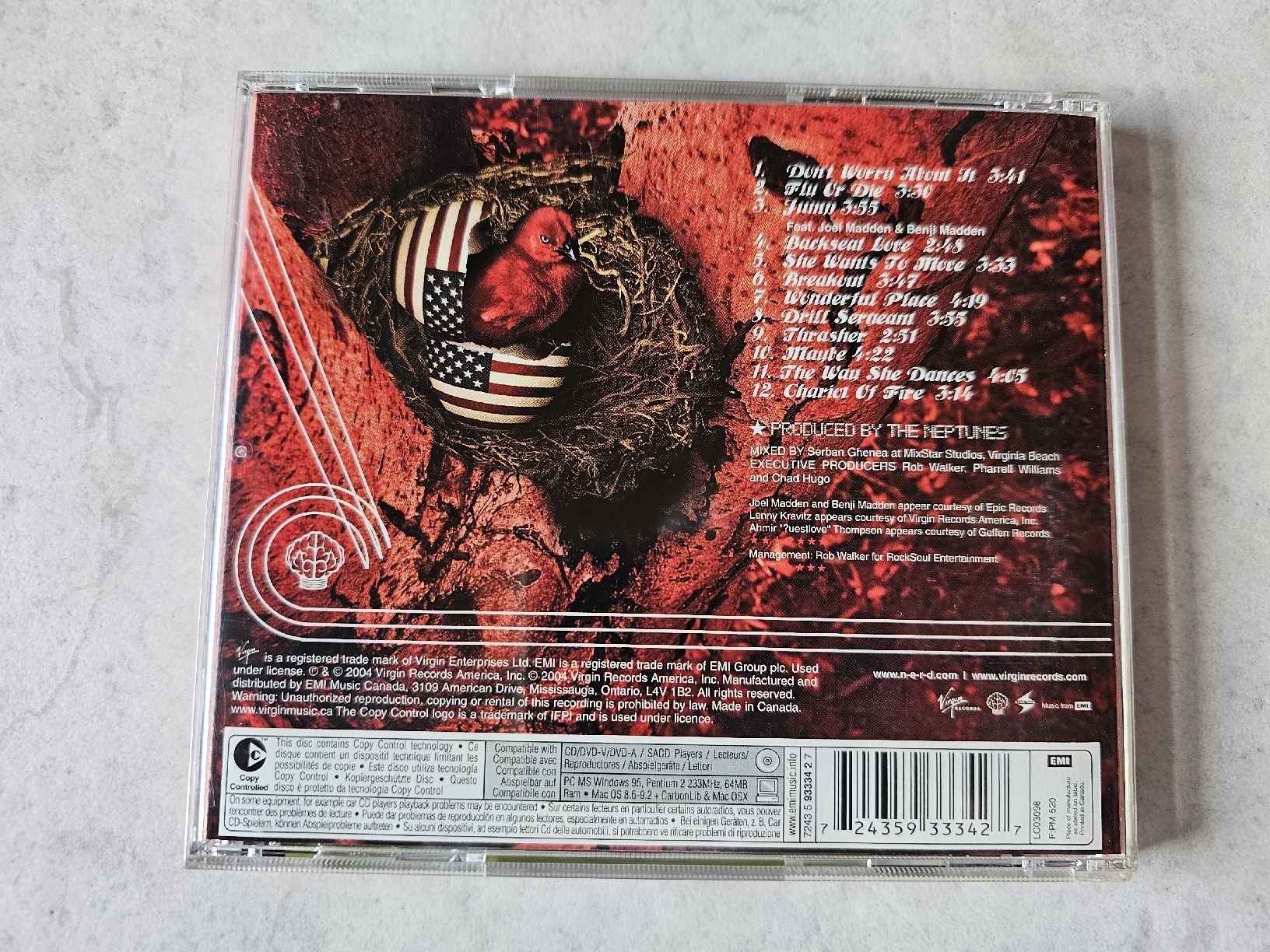 CD: N.E.R.D.  -  Fly Or Die – Usato da Schneisingen venduto da backstore24 1