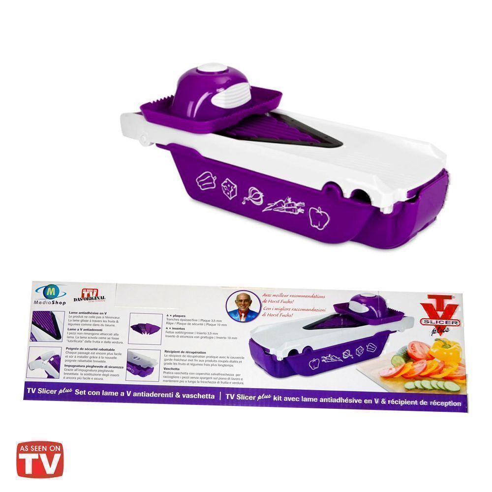 Elettrodomestici da cucina: TV Slicer Plus – Nuovo e nell'imballaggio originale da Spreitenbach venduto da mario-shop.xs