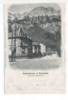 WALENSTADT Bahnhofstrasse (mit den Churfirsten)