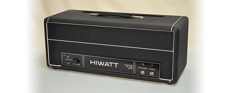 Hiwatt Amplificatori: Hiwatt Custom Slave 200 – Usato da GLAND venduto da FunkyTime 2