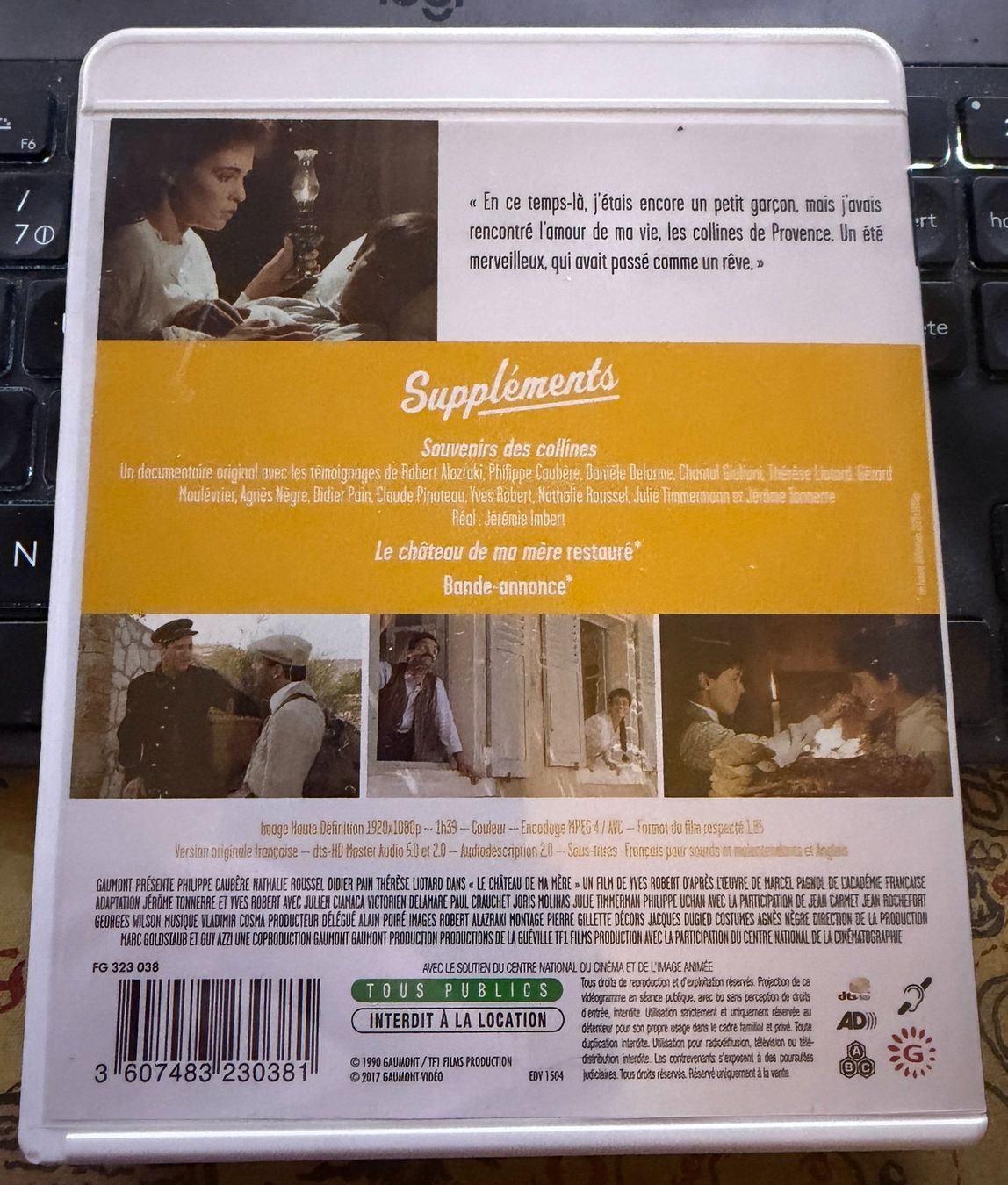 Tutti i DVDs: Le château de ma mère (1990) - Blu-ray – Usato da Semsales venduto da __Florian__ 2
