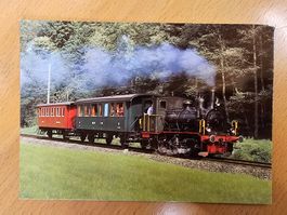 Postkarte SZU Sihltalbahn Historischer Dampfzug E 3/3 5