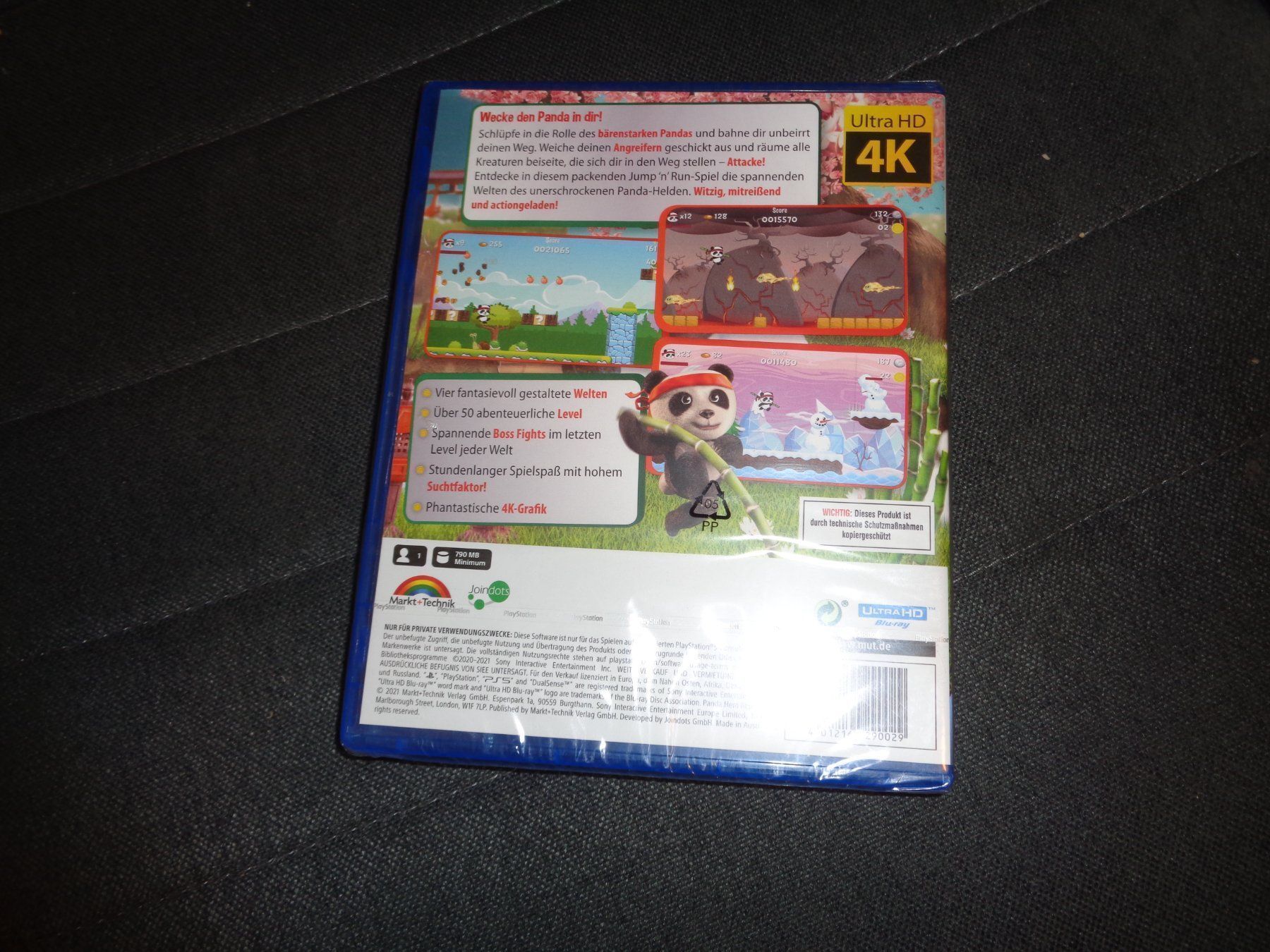 Spiele: Panda Hero Remastered PS5 NEUWARE – Gebraucht aus Olten von Disc-Ausverkauf 1