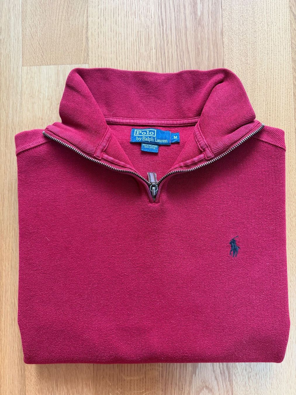 Ralph Lauren Pulls & Sweat-shirts: Pull Ralph Lauren half-zip rouge taille M – D'occasion à Kaufdorf par Loubea.H