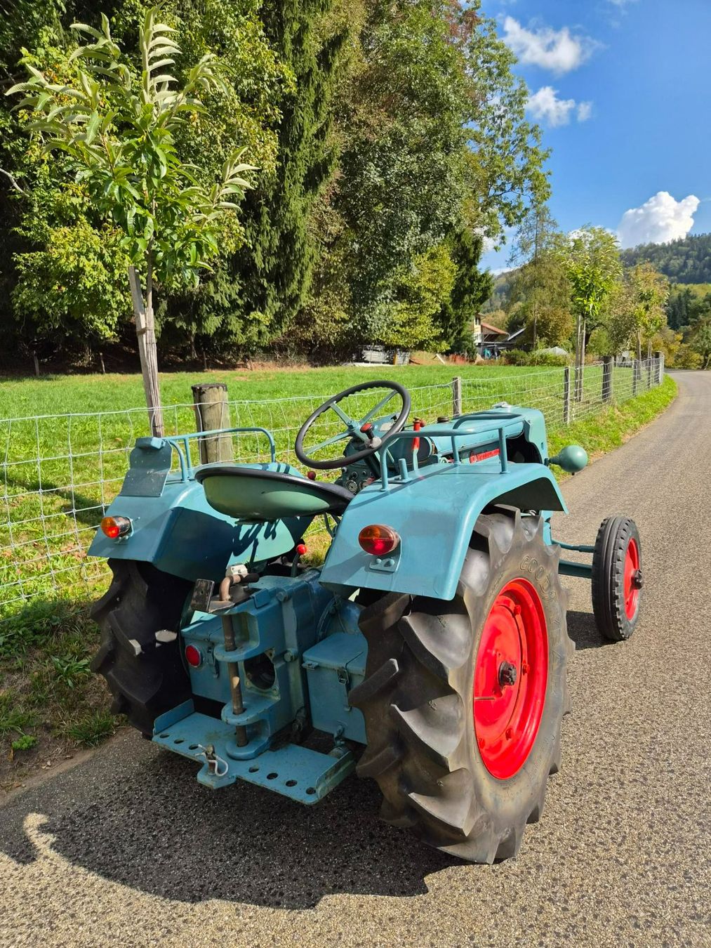 Traktoren: Oldtimer Traktor Hürlimann D60, Jg. 1954 – Gebraucht aus Dürnten von Bachtel84 2