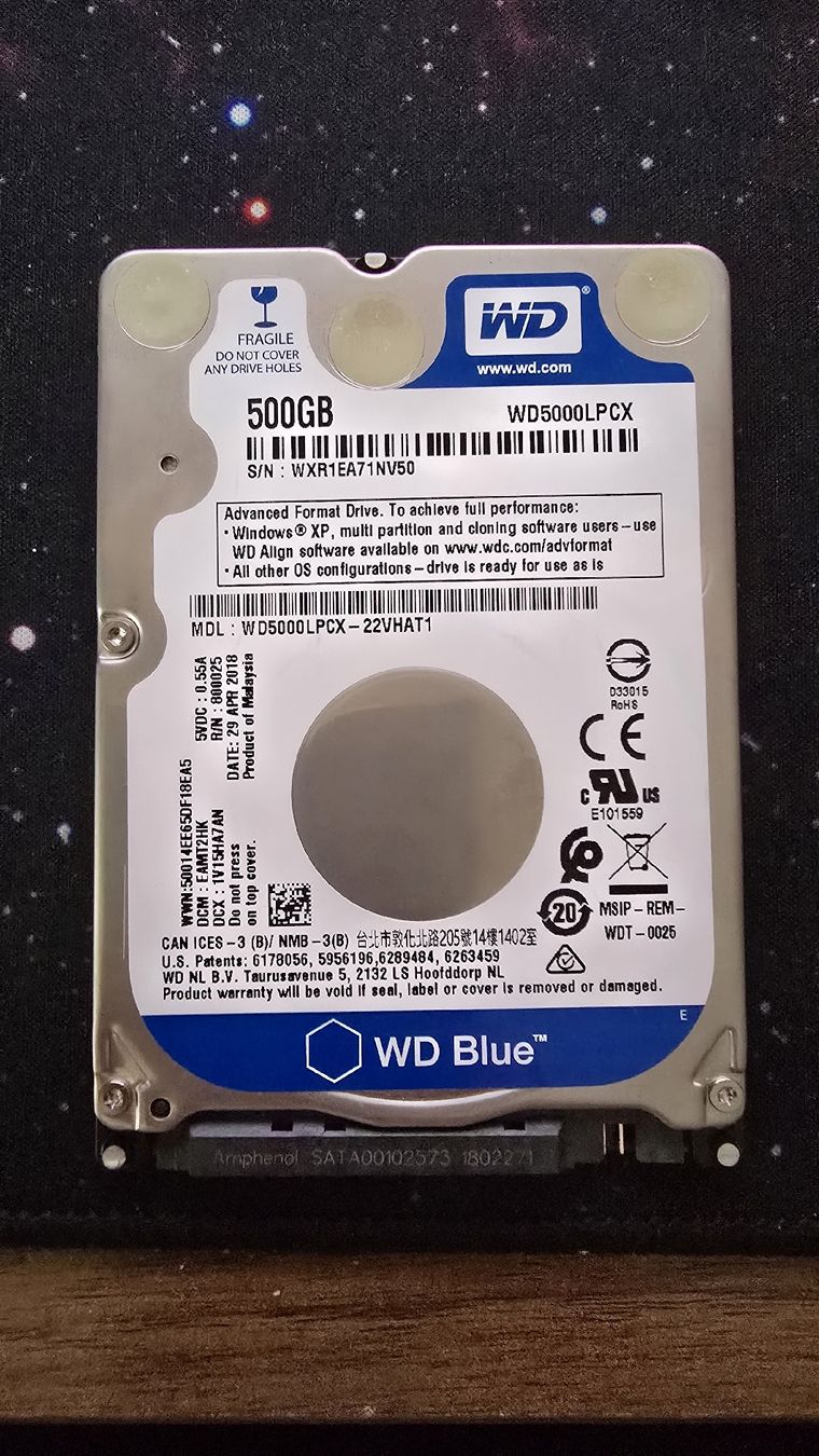 Western Digital Dischi rigidi: WD Blue 500GB HDD – Usato da Oftringen venduto da Snuuug