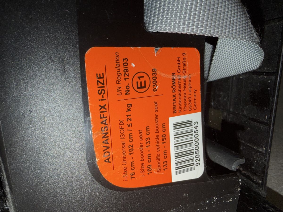 Britax Römer Seggiolini per auto: Kindersitz Britax Römer PREMIUM – Usato da Bülach venduto da MIM1990 2