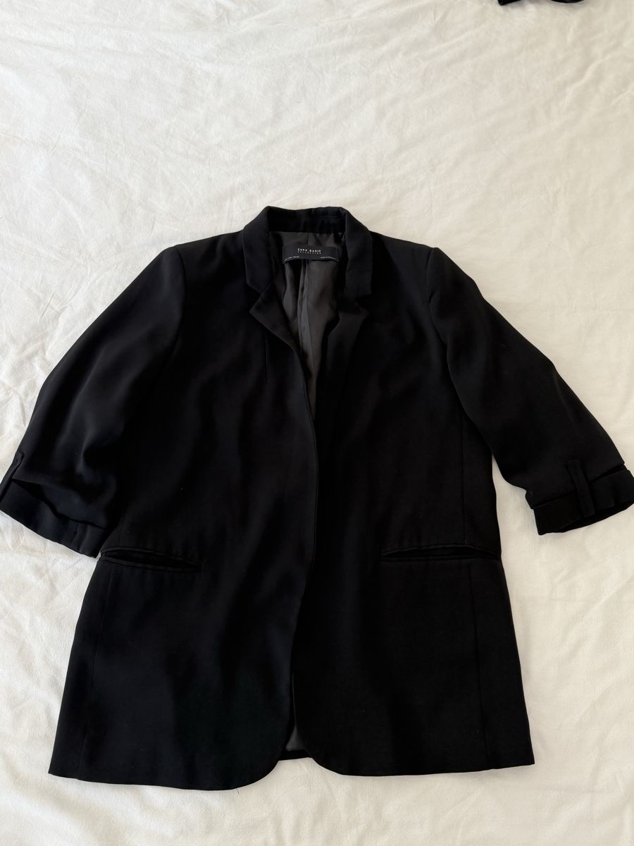 Zara Jacken: Zara Basic Blazer - Size M - Black – Gebraucht aus Zürich von jus_sw7l 4
