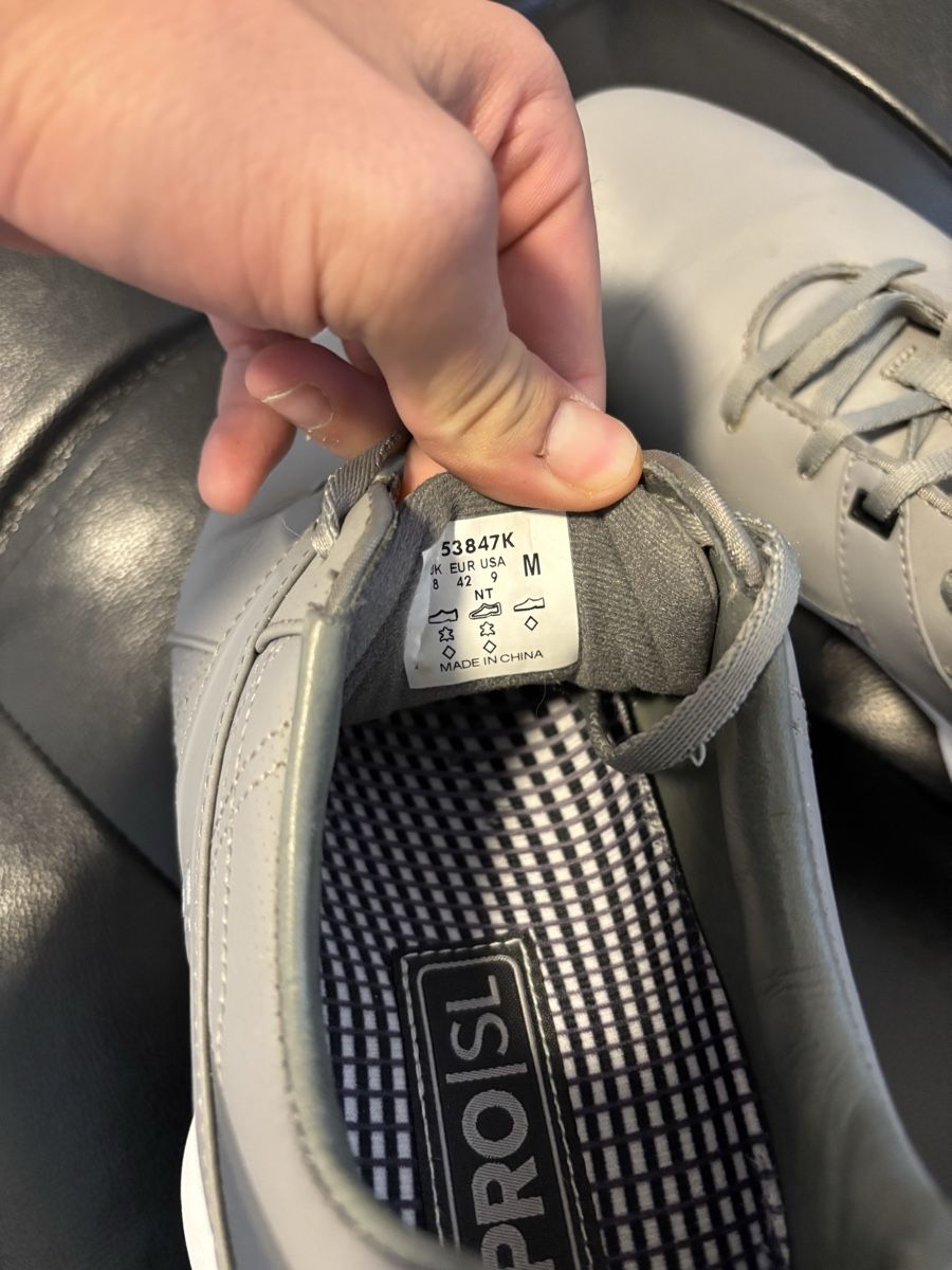 Scarpe da uomo: FootJoy (FJ) Golfschuhe Grau – Usato da Chur venduto da Cuteclothes7k 4