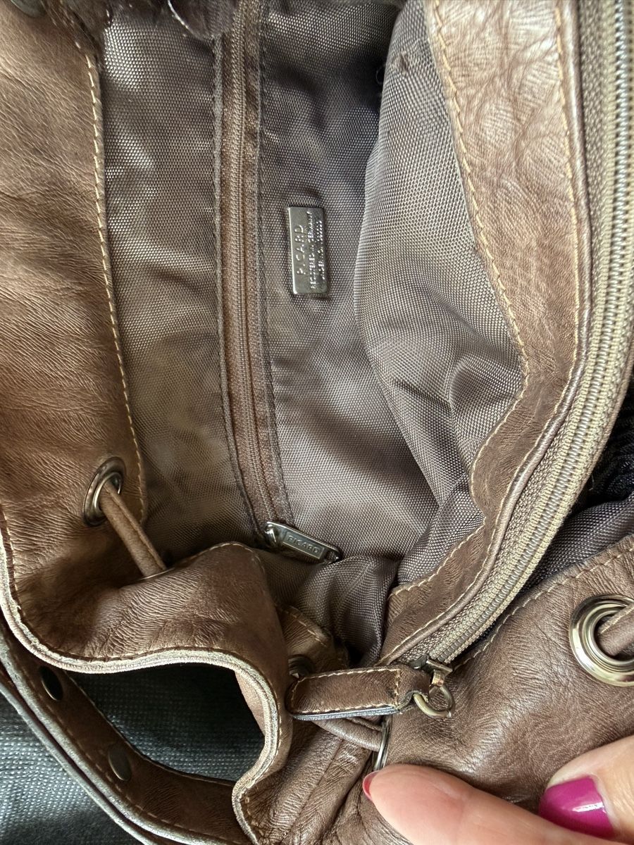 Picard Taschen für Damen: PICARD Ledertasche – Gebraucht aus Zug von Namago 6