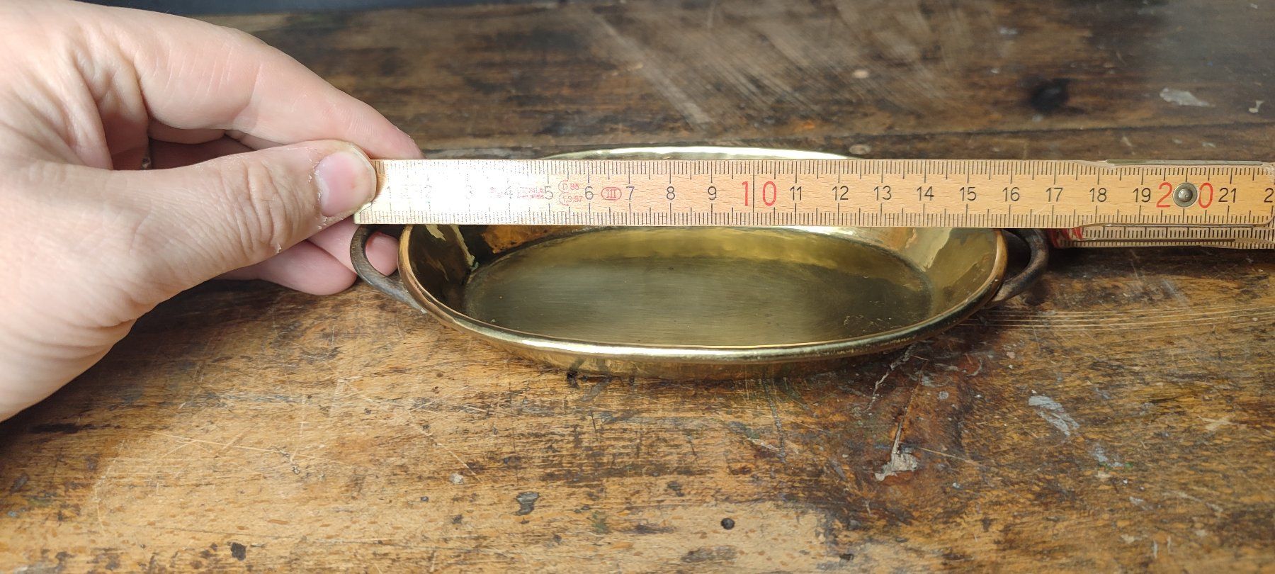 Assiettes: Wunderschöner alter kleiner Teller in Gold Farbe – D'occasion à Gelterkinden par MYSTOREFORYOU4460 6